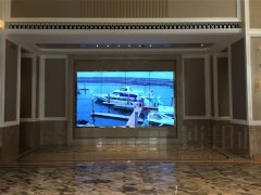 康海商显倾情打造松岗高端社区液晶拼接屏项目